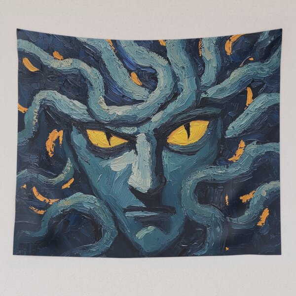 Item preview, Gorgon | Post-impressionist painting style designed and sold by ComicsFactory.