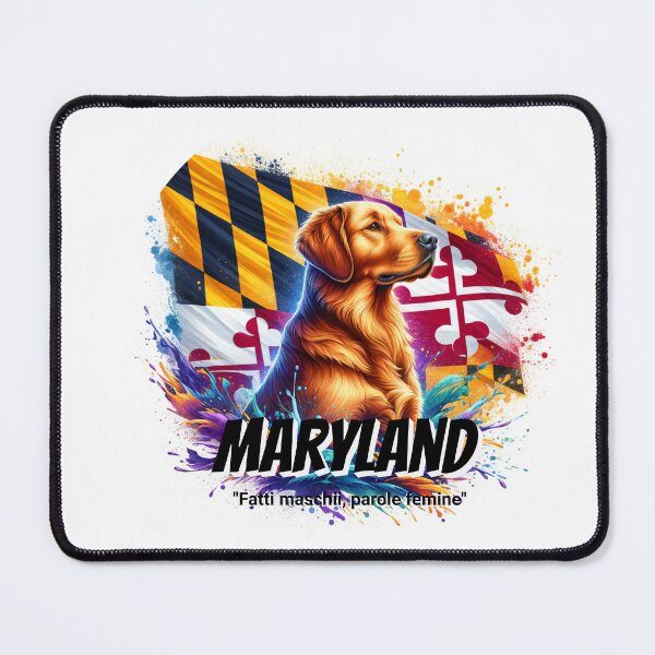 Item preview, Maryland — Chesapeake Bay Retriever | State Animal Watercolor Art designed and sold by MTeesGA.