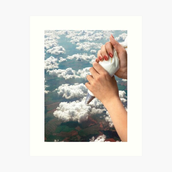 Aperçu de l'œuvre Piping Clouds - Crème fouettée créée et vendue par Vertigo Artography.