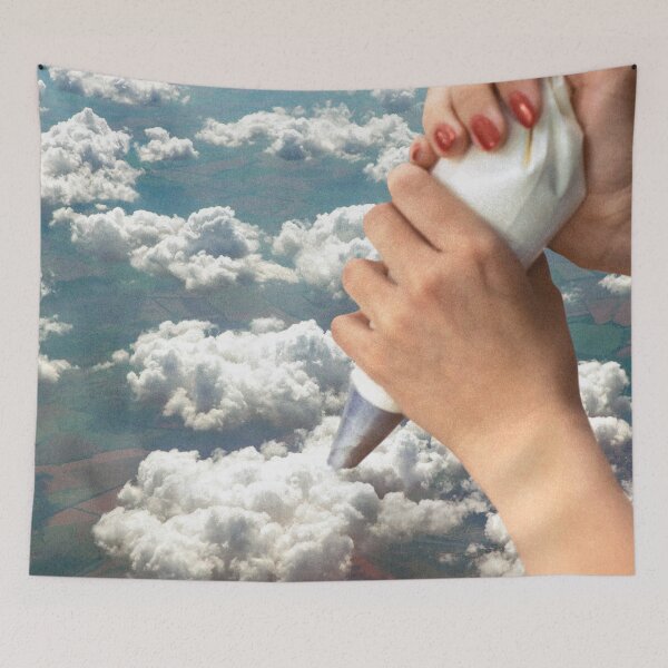 Item preview, Piping Clouds - Whipped Cream designed and sold by Vertigo Artography.