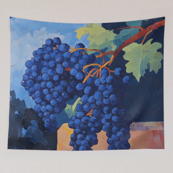 Item preview, Grape fruit | Post-impressionist painting style designed and sold by ComicsFactory.