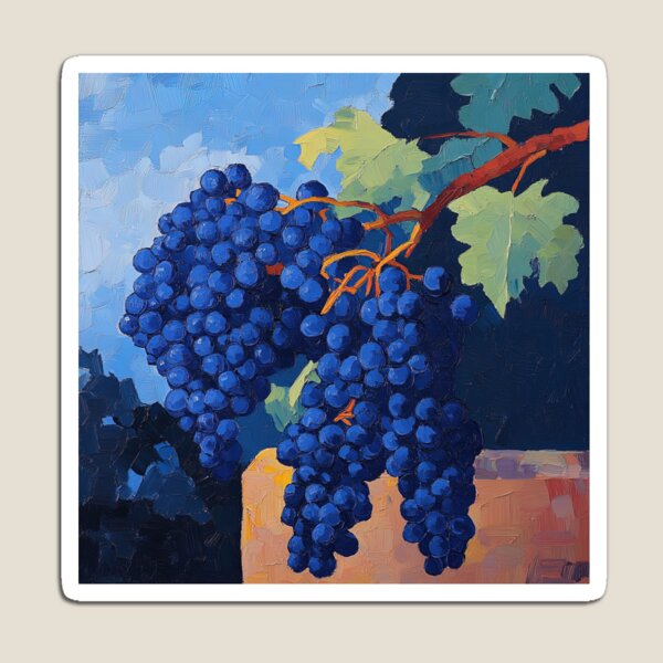 Item preview, Grape fruit | Post-impressionist painting style designed and sold by ComicsFactory.