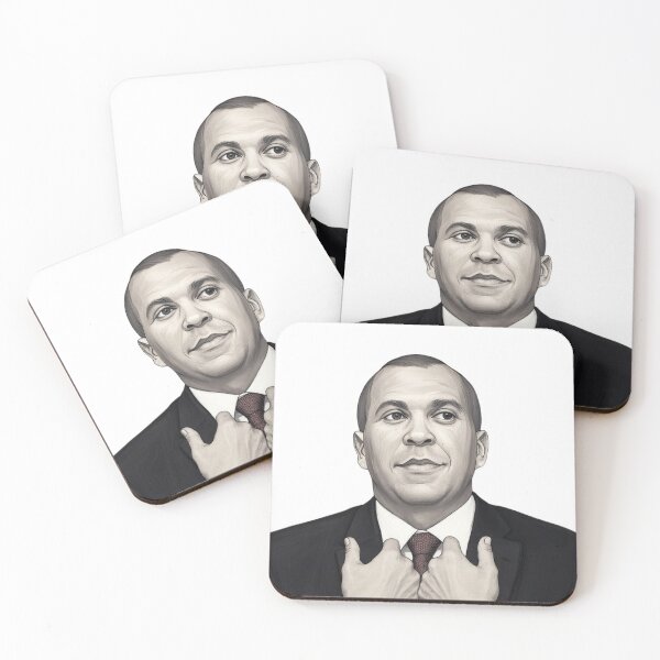 Item preview, cory booker ghibli style new jersey  designed and sold by BrightNook.