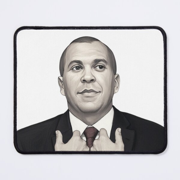 Item preview, cory booker ghibli style new jersey  designed and sold by BrightNook.