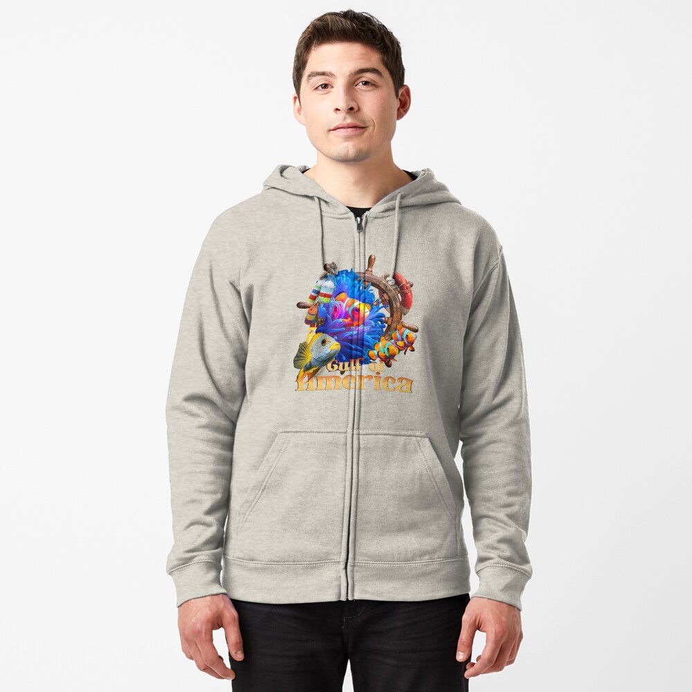 Item preview, Zipped Hoodie designed and sold by AmericaThreads.