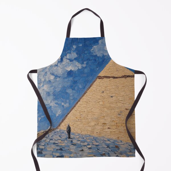 Item preview, Great Pyramid of Giza | Post-impressionist painting style designed and sold by ComicsFactory.