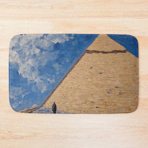 Item preview, Great Pyramid of Giza | Post-impressionist painting style designed and sold by ComicsFactory.