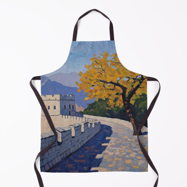 Item preview, Great Wall of China | Post-impressionist painting style designed and sold by ComicsFactory.