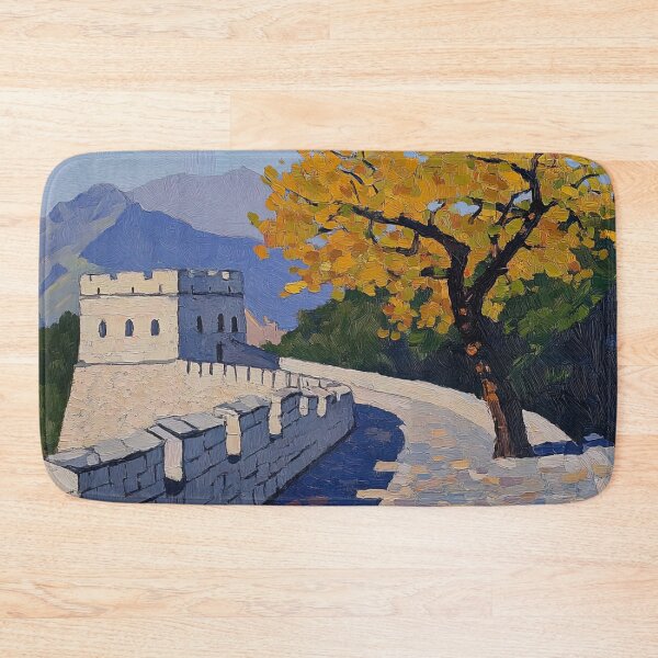 Item preview, Great Wall of China | Post-impressionist painting style designed and sold by ComicsFactory.