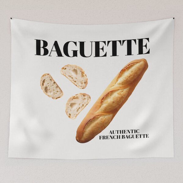 Item preview, Baguette Retro Design designed and sold by CoconutArt10.