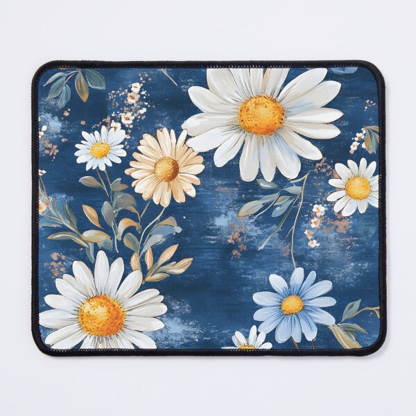 Item preview, Vintage Denim Daisies Spring designed and sold by Lecturarte.