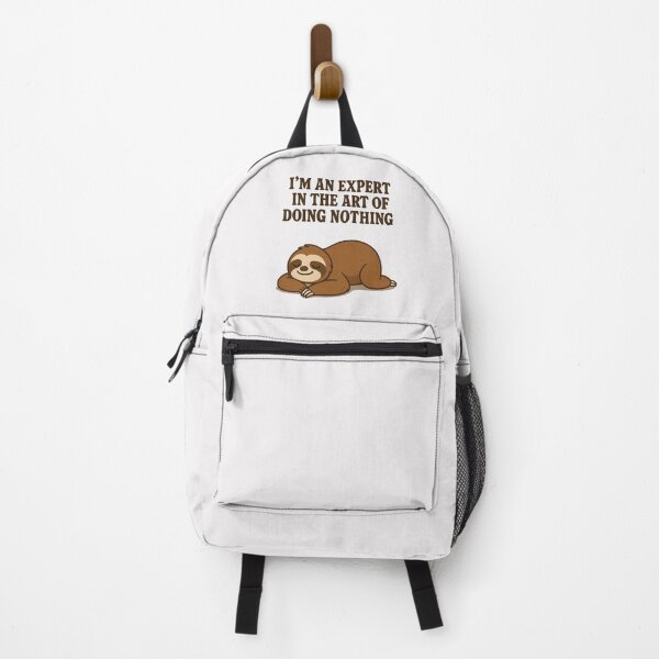 Item preview, Sloth Expert Sticker - Doing Nothing Art designed and sold by LaserKey.