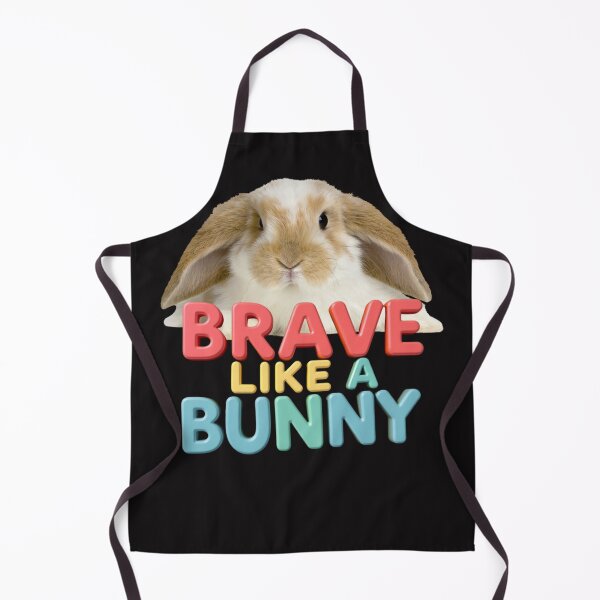 Item preview, BRAVE LIKE A BUNNY: Unique and Inspiring T-Shirt for Fearless Souls designed and sold by Mikel-empire.