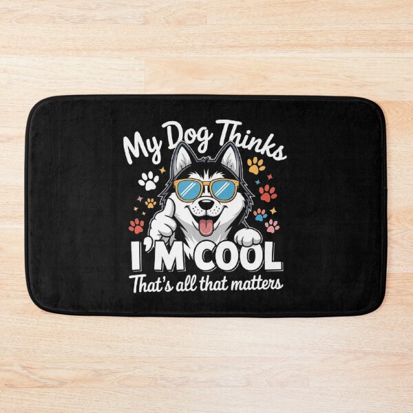 Item preview, Cool Dog Funny Design - My Dog Thinks I’m Cool Pet Lover Art designed and sold by love3617.