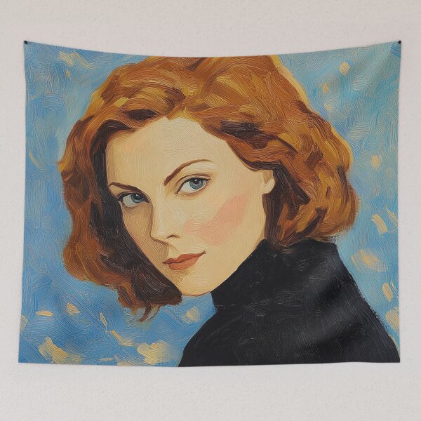 Item preview, Greta Garbo | Post-impressionist painting style designed and sold by ComicsFactory.