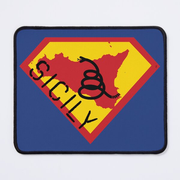 Item preview, SICILIAN SHIELD - Freedom Is The Superpower - Modern Gadsden Snake Flag - Dont Tread On Me SUPERHERO SICILY spellout design designed and sold by pelagio.