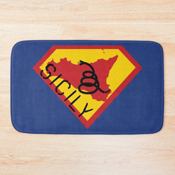 Item preview, SICILIAN SHIELD - Freedom Is The Superpower - Modern Gadsden Snake Flag - Dont Tread On Me SUPERHERO SICILY spellout design designed and sold by pelagio.