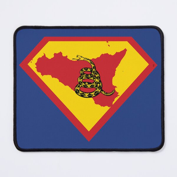 Item preview, SICILIAN SHIELD - Freedom Is The Superpower -  Gadsden Snake Flag - Dont Tread On Me SUPERHERO SICILY design designed and sold by pelagio.
