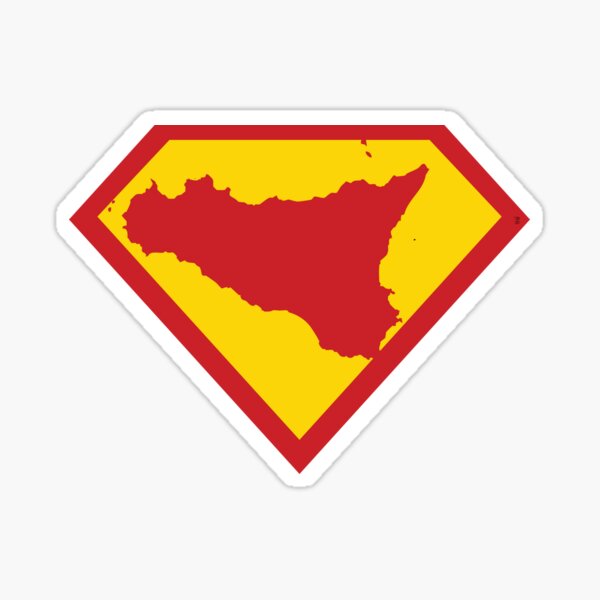Item preview, SICILIAN SHIELD - Freedom Is The Superpower -   SUPERHERO SICILY design designed and sold by pelagio.