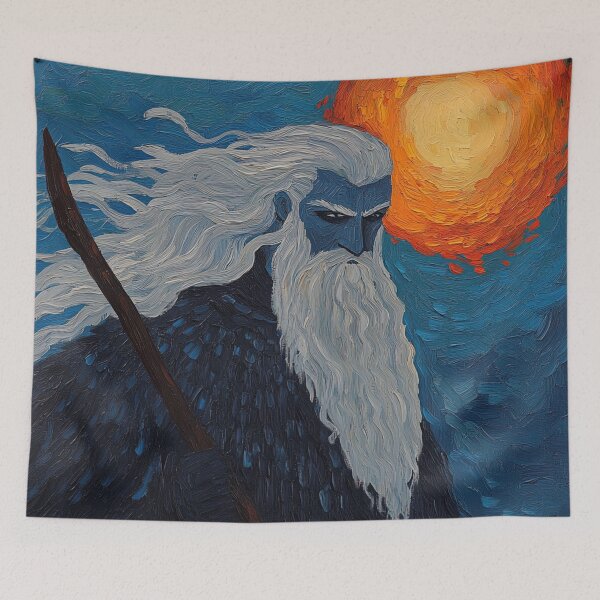 Item preview, Grettir the Strong | Post-impressionist painting style designed and sold by ComicsFactory.
