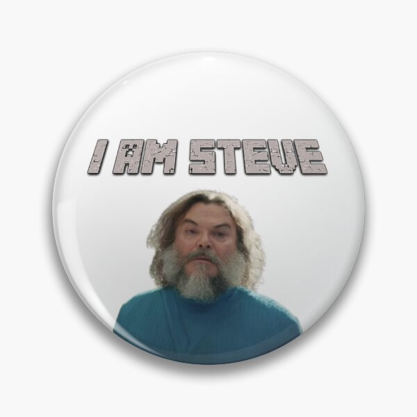 Item preview, Jack Black I am Steve designed and sold by SkyeTheCat.