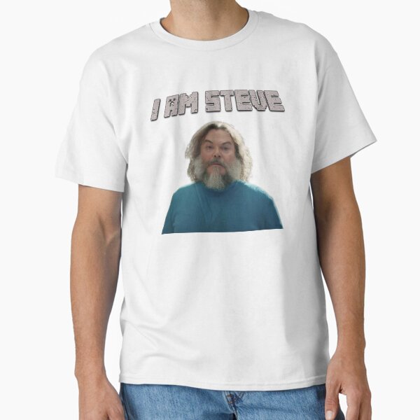 Item preview, Jack Black I am Steve designed and sold by SkyeTheCat.