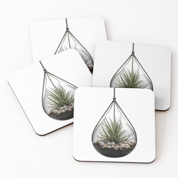 Item preview, Minimalist Terrarium Scene - Line Art designed and sold by BenPetley.