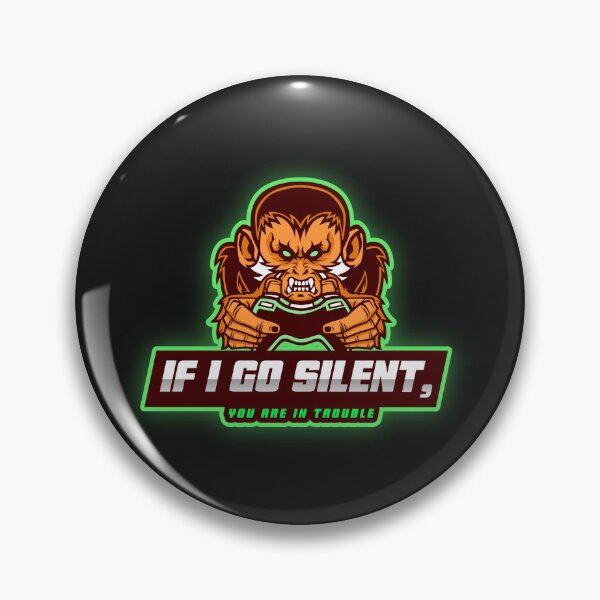 Item preview, IF I GO SILENT, YOU ARE IN TROUBLE designed and sold by DCTEEDESIGNS.