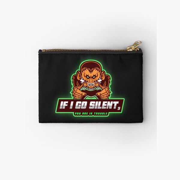 Item preview, IF I GO SILENT, YOU ARE IN TROUBLE designed and sold by DCTEEDESIGNS.