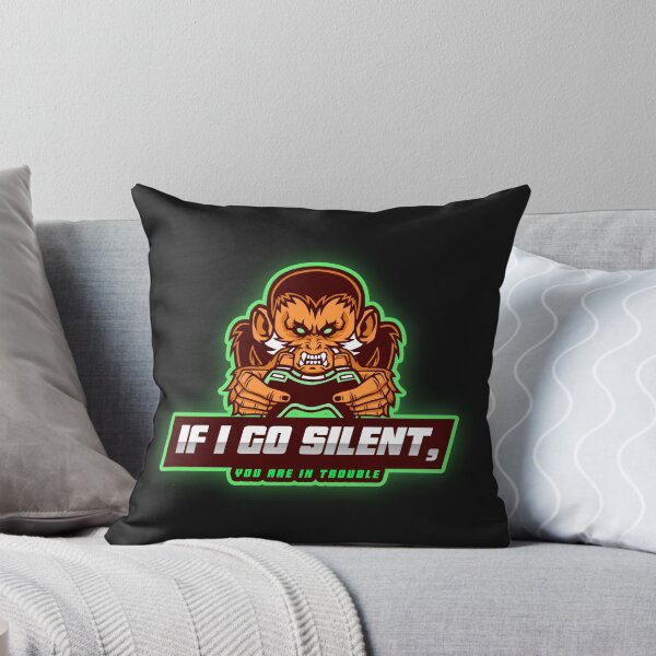 Item preview, IF I GO SILENT, YOU ARE IN TROUBLE designed and sold by DCTEEDESIGNS.