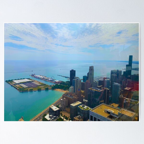 Artikel-Vorschau von Blick auf die Skyline von Chicago, designt und verkauft von dana__2.