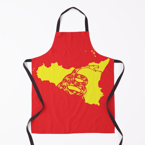 Item preview, SICILY - Libertarian - Don't Tread On Me Gadsden Snake on SICILIAN Map designed and sold by pelagio.