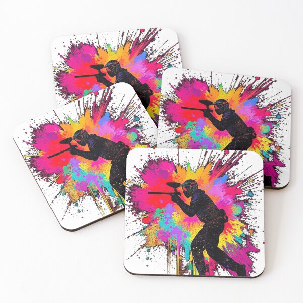 Item preview, Paintball Logo Game Player Pop Art Graphic  designed and sold by countrymouse.