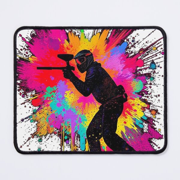 Item preview, Paintball Logo Game Player Pop Art Graphic  designed and sold by countrymouse.