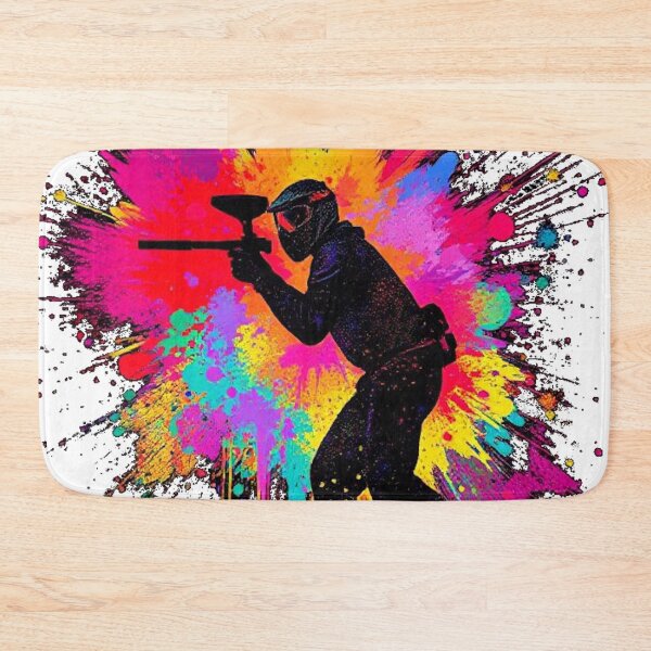 Item preview, Paintball Logo Game Player Pop Art Graphic  designed and sold by countrymouse.