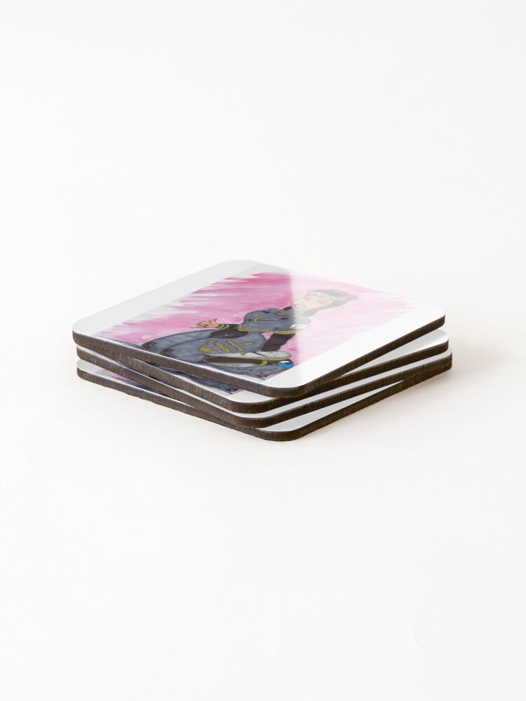Thumbnail 4 of 5, Coasters (Set of 4), Wave Rider designed and sold by ronwoods2.