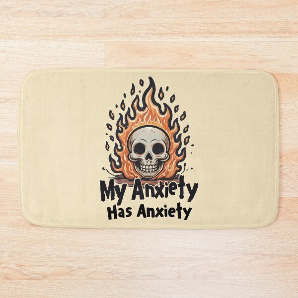Item preview, My Anxiety Has Anxiety Dark Humor designed and sold by DemureArtsy.