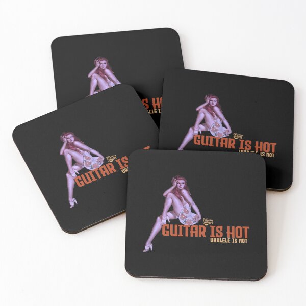 Item preview, Guitar Is Hot- Ukulele Is Not designed and sold by John MacPherson Allan.