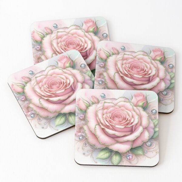 Item preview, Soft Pink AI Rose designed and sold by connie campbell.