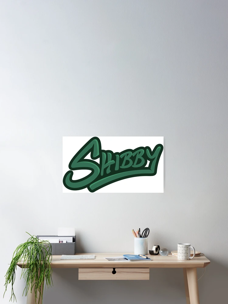 Imagen 2 de 3, Póster con la obra SHIBBY, diseñada y vendida por Ritt Creative.