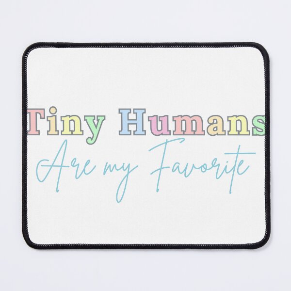 Item preview, Tiny Humans Are My Fav - Big Print Rainbow designed and sold by Bee123Creative.