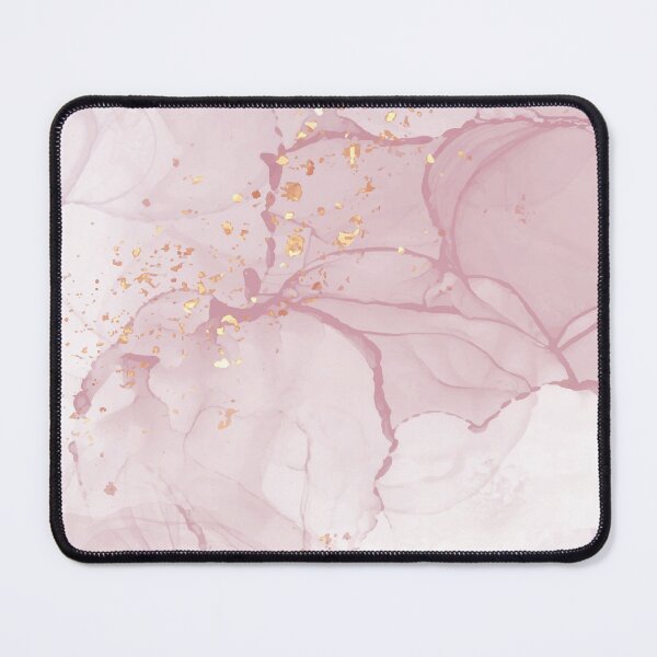 Item preview, Pink and Gold Abstract Watercolor Art Print By Synplus designed and sold by synplus.
