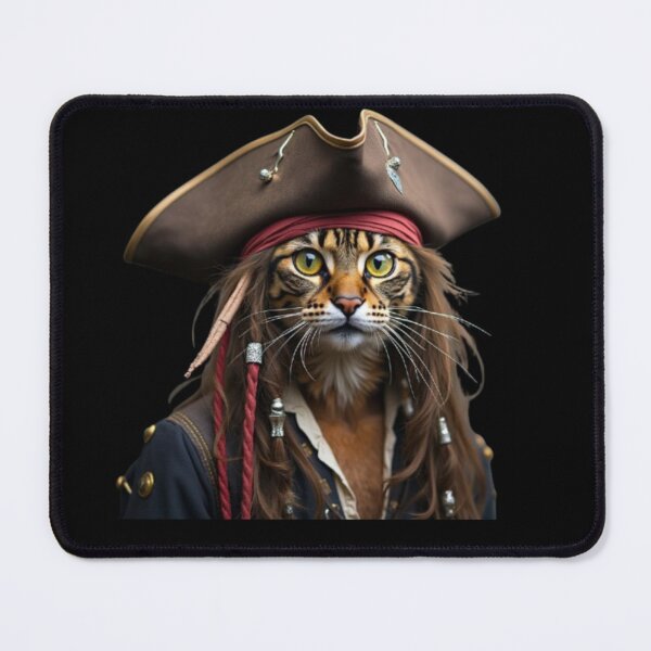 Item preview, Rasta pirate cat designed and sold by Digital Art and Funny Pets.