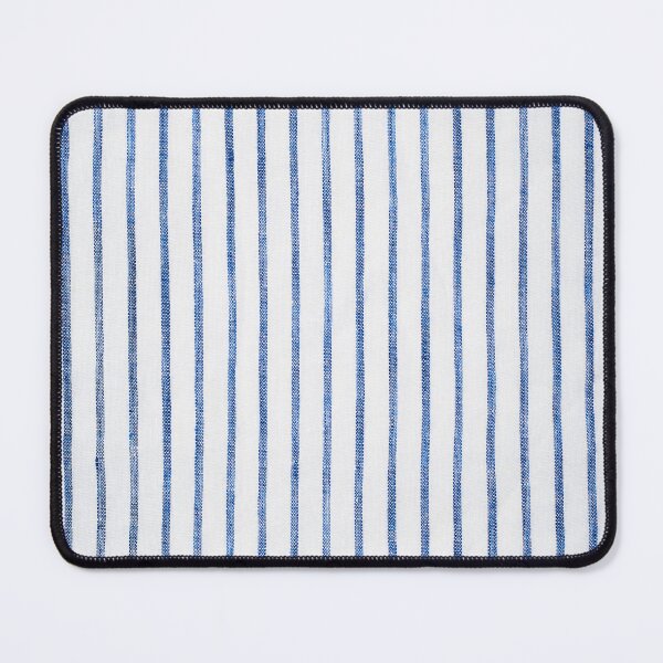 Item preview, Navy Blue Pinstripes on Cotton designed and sold by CountyKent.
