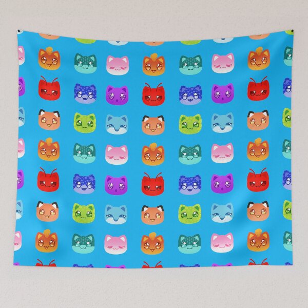 Item preview, Under the Sea Aphmau Meemeow Cat Pattern designed and sold by ACenturyMage.