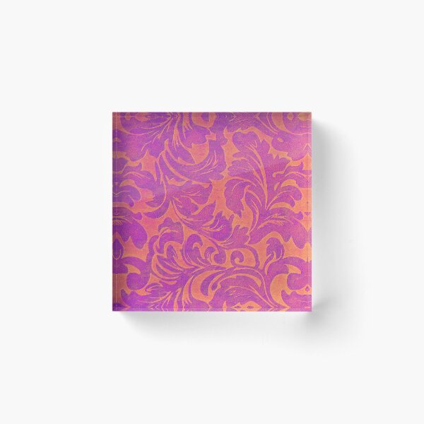 Item preview, Purple on Orange Antique Tapestry  designed and sold by CountyKent.