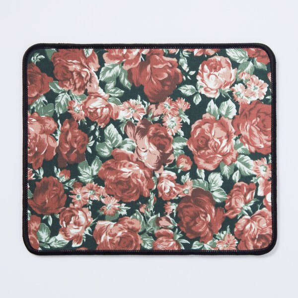 Item preview, Vintage Deep Red and Deep Green Rose Tapestry Image designed and sold by CountyKent.