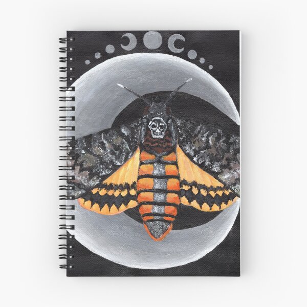 Item preview, Death Head Moth on Canvas designed and sold by EmilyDucky.