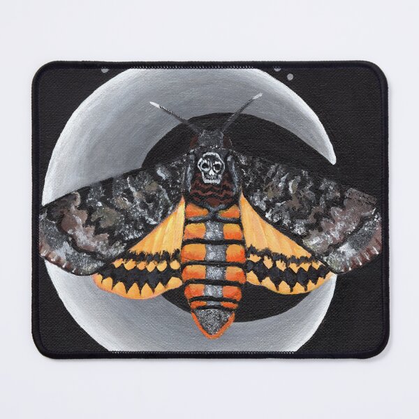 Item preview, Death Head Moth on Canvas designed and sold by EmilyDucky.
