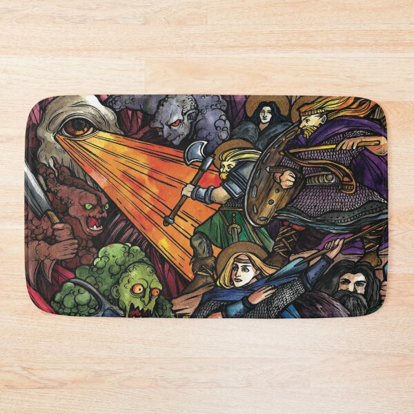 Item preview, Balor fights the Tuatha Dé Danann designed and sold by fateofthenorns.
